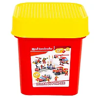 Set constructii Micul Constructor (437 piese) - Echipa de pompieri