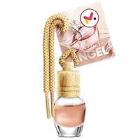 Odorizant auto in sticla cu snur si capac din lemn, aroma Angel 8 ml
