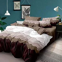 Lenjerie de pat 2 persoane, bumbac finet, 6 piese, 2 fete, SP922 Bumbac finet 100%, 245 x 250 cm, 200 x 230