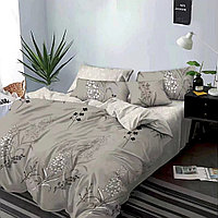 Lenjerie de pat 2 persoane, bumbac finet, 6 piese, 2 fete, SP694 Bumbac finet 100%, 245 x 250 cm, 200 x 230