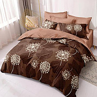 Lenjerie de pat 2 persoane, bumbac finet, 6 piese, 2 fete, SP992 Bumbac finet 100%, 245 x 250 cm, 200 x 230