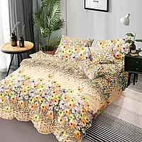 Lenjerie de pat 2 persoane, bumbac finet, 6 piese, 2 fete, SP254 245 x 250 cm, 200 x 230 cm, 55 x 80 cm (x2),