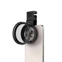 Filtru profesional CPL, Apexel, 67 mm, compatibil iPhone 15 Pro Max, iPhone 15 Pro, iPhone 15,14, Samsung S24,