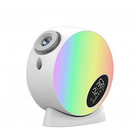 Planetariu camera copil, Galaxy Star GS-YHX06, lampa cu 13 discuri de proiectie, boxa bluetooth, alarma,