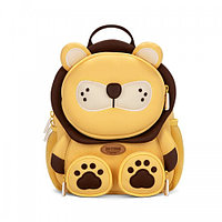 Rucsac Zoyzoii pentru copii 2-6 ani, design inovativ 3D, textil, model Leul Haios
