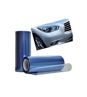 Rola folie protectie faruri/stopuri material tph albastra premium cu