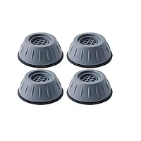 Set 4 suporturi, antivibratie, antiderapare, antizgomot, pentru masini spalat rufe si uscatoare, frigider,