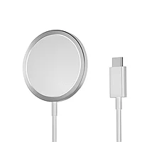 Incarcator Magnetic Rapid Wireless, compatibil cu Apple, EVTrend®, Alb