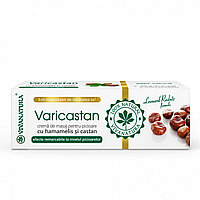 Varicastan crema pentru masajul picioarelor cu hamamelis si castan 75 ml Leonard Radutz Formula
