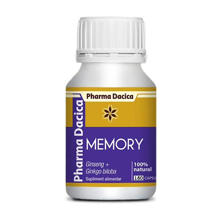Memory 1+1 Gratuit, 180 capsule x 2 - foto 1 - id-p104686189