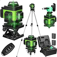 NIVELA LASER 4D 16 LINII VERZI 2 ACUMULATORI