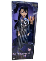 Papusa Wednesday Addams Family cu mana bf2023