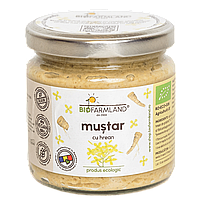 Mustar cu Hrean ecologic - 195g