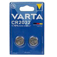 Baterii Litiu Varta CR2032, Capacitate 3V, Set 2 Bucăți