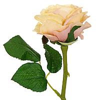Floare Artificială, Trandafir, 31 cm, Culoare Somon