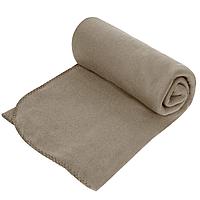 Pătură Fleece Dublă, Gri, 220x240cm, Poliester
