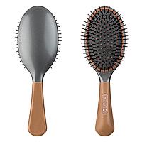 Perie Păr, Ovina, Gri, Plastic Antiderapant, Perii Ovali Durabili