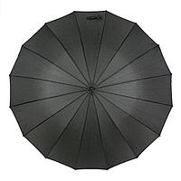 Umbrelă Automatică, Neagră, Mâner Baston, Lungime 93cm, Diametru 113cm