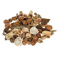 Potpourri Aromatic, Model Decorativ, Flori și Frunze, Aromă Vanilie, Capacitate 120g