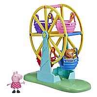 Jucărie Interactivă Hasbro, Peppa Pig, Roată Luna Park, Multicolor, Vârstă 3+ Ani