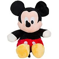 Jucărie Pluș Disney Mickey Mouse, Dimensiune 40 cm, Negru, Roșu, Galben