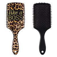 Perie Păr, Model Animal Print, Formă Dreptunghiulară, Culori Multicolor, Ç×Like a BossÇŁ