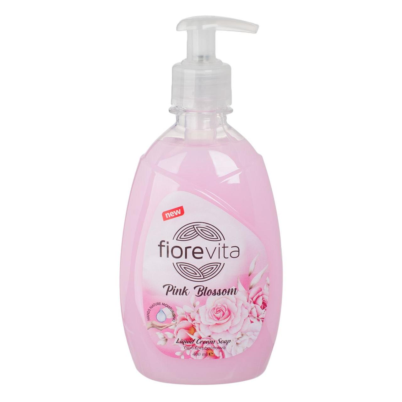 Săpun Lichid Fiorevita Pink Blossom, Capacitate 400ml, Flori, Hidratant, pH Echilibrat - foto 1 - id-p104708714