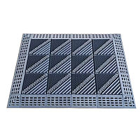 Set 12 placi pardoseala modulara si accesorii din PP, Naimeed D4533, Gri