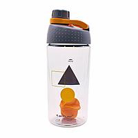 Sticla apa, gradata, 500ml, Naimeed D5045, Gri