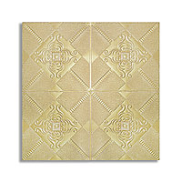 Tapet 3D Autoadeziv, design modern, rezistent la umezeala, usor de curatat, 70x70cm, Naimeed D4730, Auriu