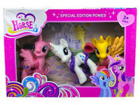 Set 3 Ponei Cu Aripi si Accesorii Funny Horse