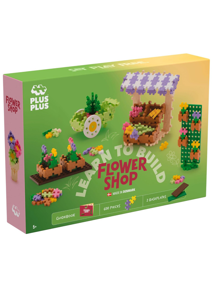 Plus Plus Learn To Build Flower Shop (4336) - foto 1 - id-p104747909