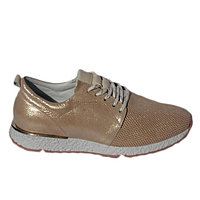 Adidas moderni, nuanta de auriu din piele naturala (Marime: 36, Culoare: AURIU)
