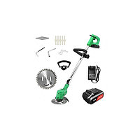 Motocoasa Electrica, Masina De Tuns Iarba, Cu 2 Acumulatori, 48v, 6500 Mah, 120 Cm