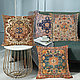 Huse pentru perini ornamentale 45x45 cm, set 4 piese, vintage - foto 5 - id-p104862300