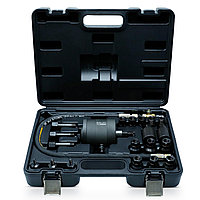 Extractor pneumatic pentru injectoare cu 21 adaptoare, compatibil cu Bosch Delphi Denso Siemens
