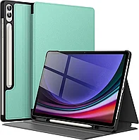 Husa pentru Samsung Galaxy Tab S10 Plus Tab S9 Plus 12.4-inch cu suport pentru stilou, protectie Slim Folio