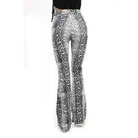 Colanti Lycra Evazati cu Print , Stil si Confort pentru Tinute Moderne S