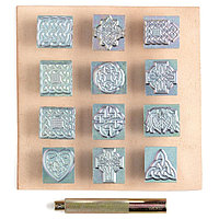 Set de stante embosare "Celtic" pielare