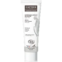 Exfoliant bio cu argila alba Cattier, toate tipurile de ten, 100 ml