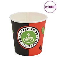 Pahare de unică folosință pentru cafea 1000 buc. 120 ml (4 oz)