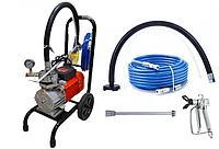 Masina aparat statie vopsit zugravit 3500W pompa vopsea var lac lavabil 225bar 15Lmin KraftProfesional KD2123