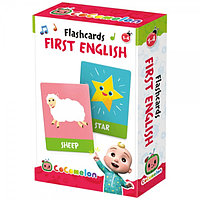 Set educativ Headu Cocomelon - Cartonase sa invatam engleza