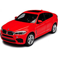 Masinuta metalica BMW X6M rosu scara 1:24