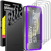 Folii din sticla pentru Samsung Galaxy S24 Plus 5G 6.7 inch set 4 buc