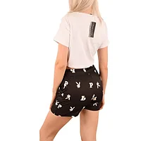 Compleu Playboy pentru dama M, Alb