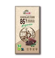 Ciocolata neagra bio 86% cacao, 100g Chocolates Sole