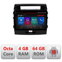 NAVIGATIE CARPAD ANDROID DEDICATA TOYOTA LAND CRUISER J200 2008-2015 ECRAN CAPACITIV OCTACORE 4GB RAM 64 GB
