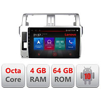 NAVIGATIE CARPAD ANDROID 10 DEDICATA TOYOTA LAND CRUISER J200 2014-2016 ECRAN CAPACITIV OCTACORE 4GB RAM 64 GB