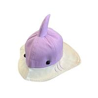 Palarie pentru copii Baby Shark, Bumbac, Mov, 2-5 ani
